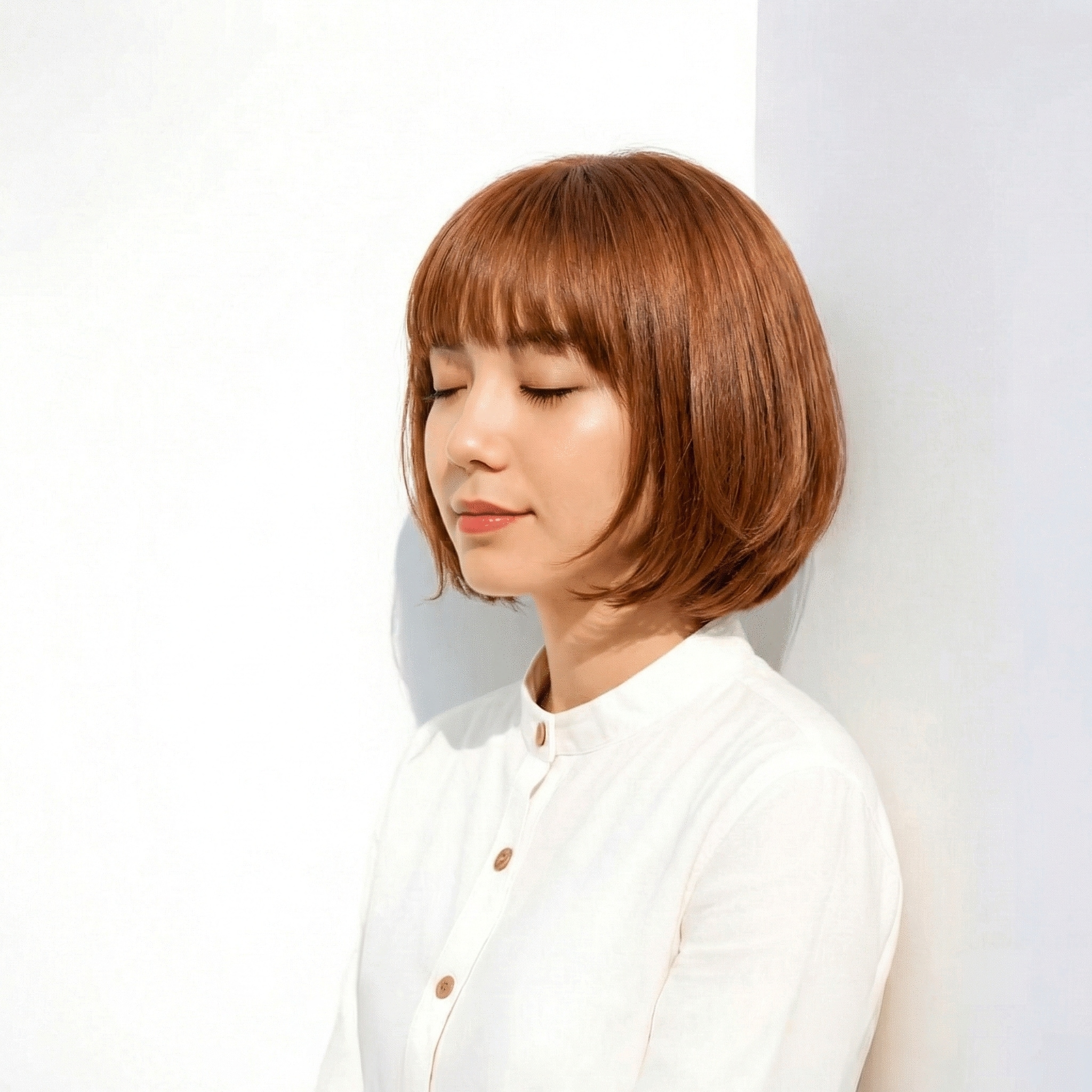 ピンク系ハイライト①：ツヤ・血色感を足したい人におすすめ