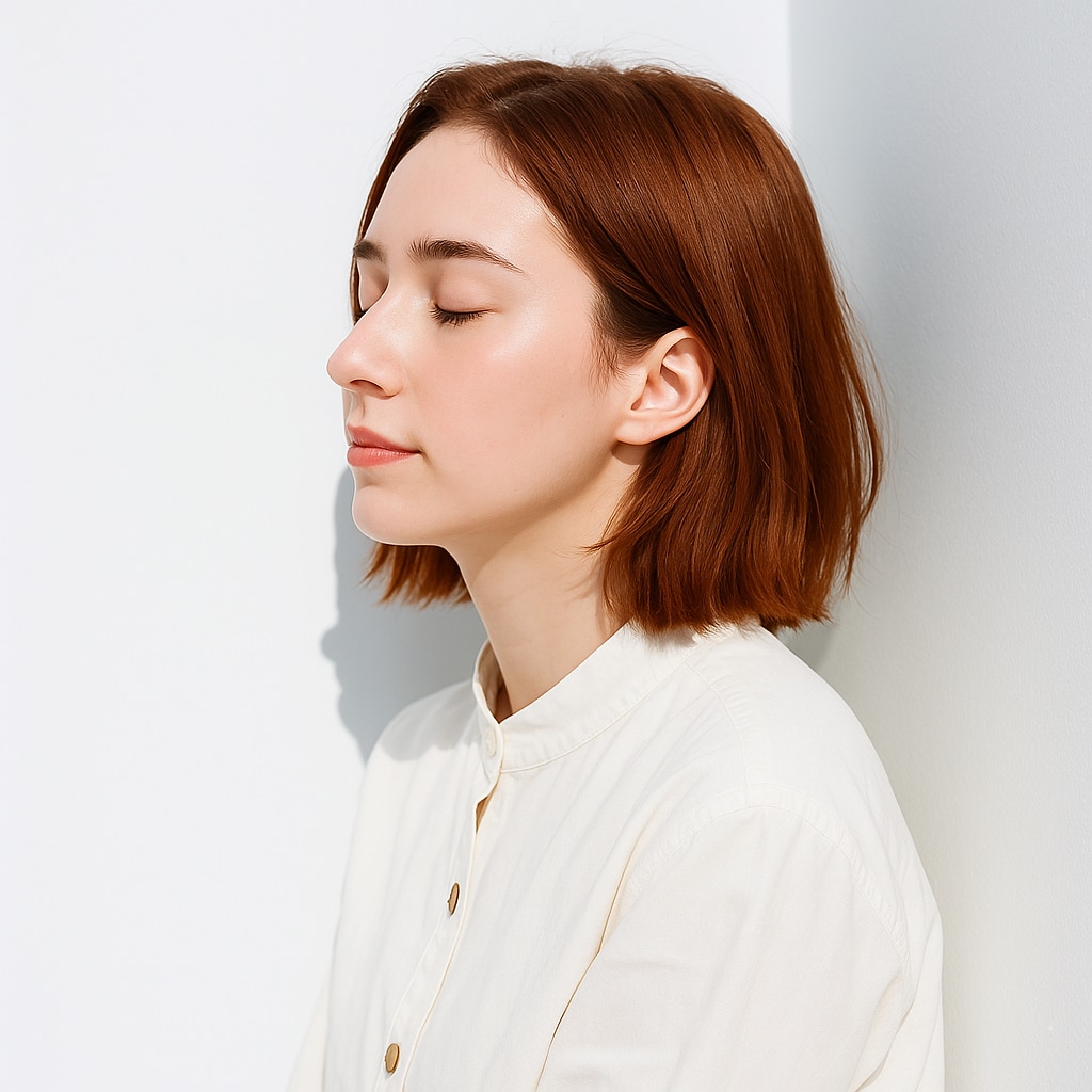 18. コーラルオレンジ：やわらかな血色感でフレッシュに