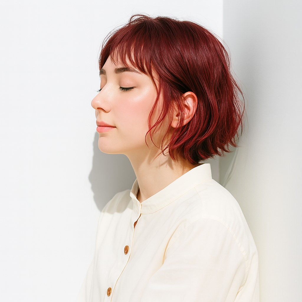 4. ピンクブラウン：血色感をさりげなく仕込むやわらかトーン