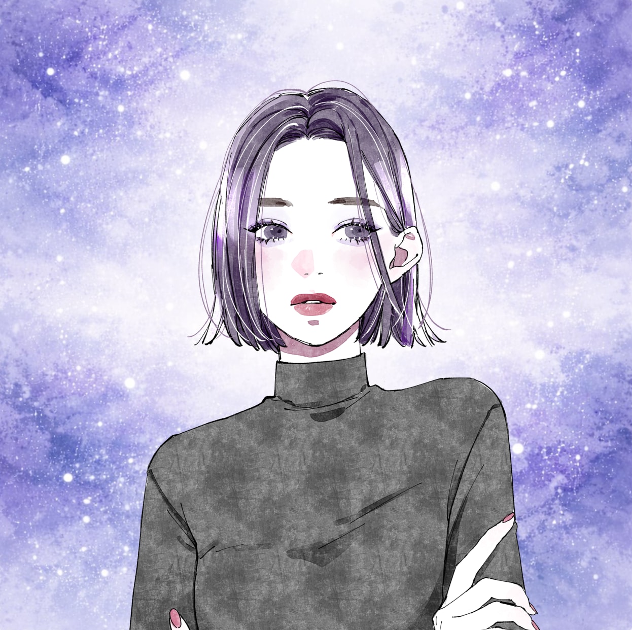 ブルベ冬に似合うメイク。ベース・アイシャドウ・リップの選び方