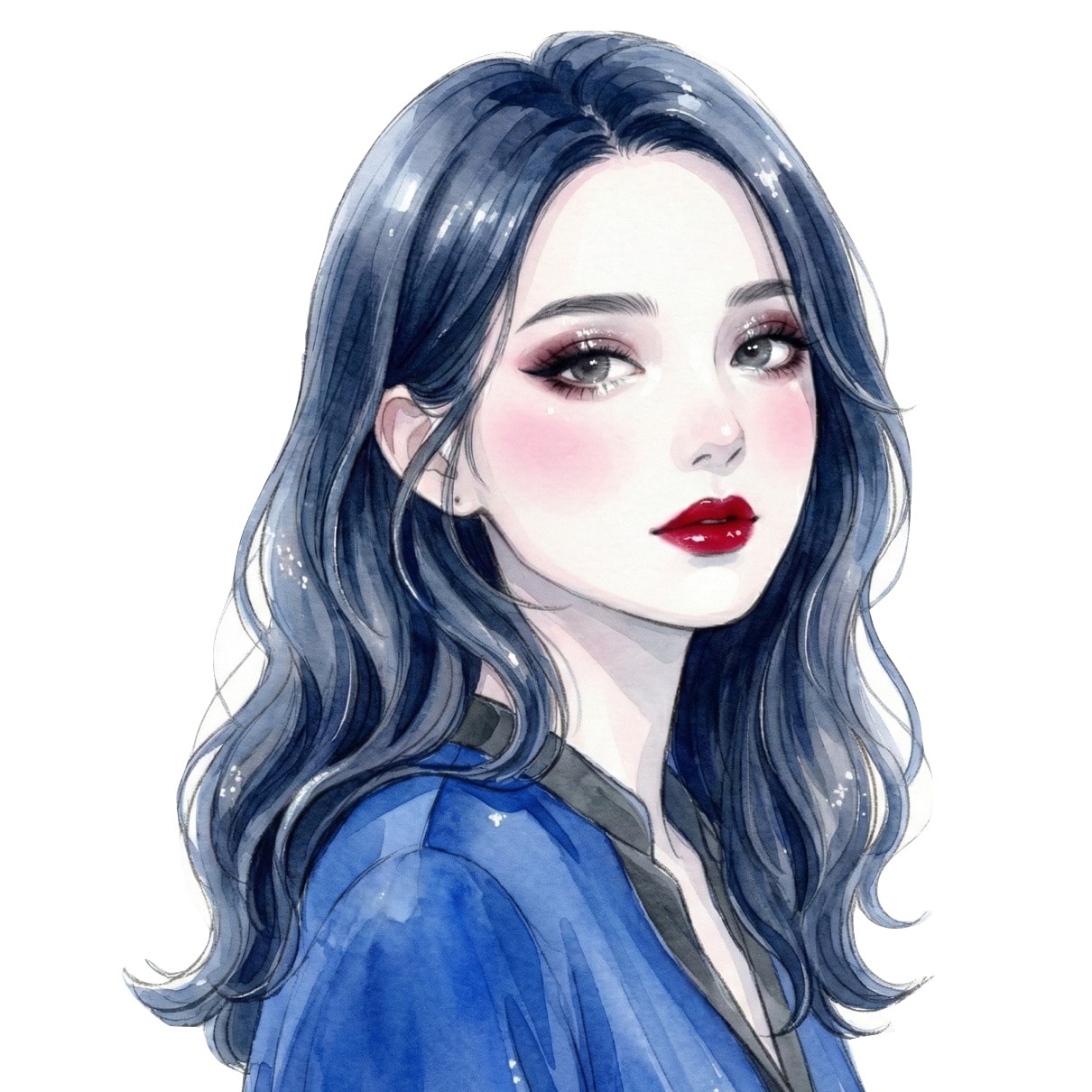 ブルベ冬に似合うメイク