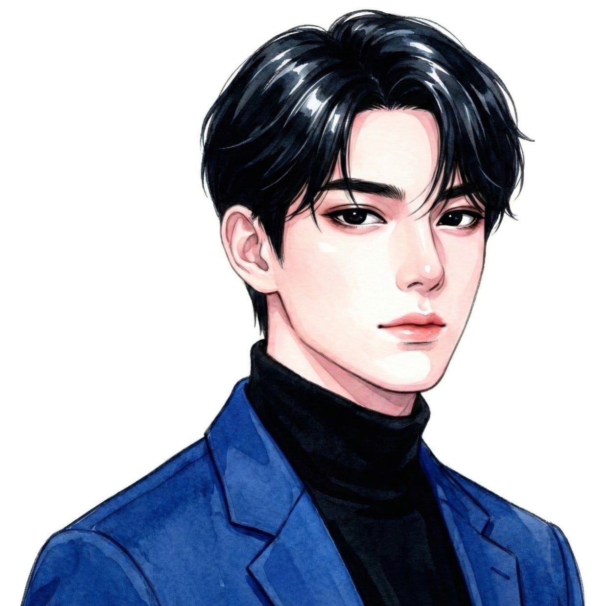 メンズパーソナルカラー診断4.ブルベ冬