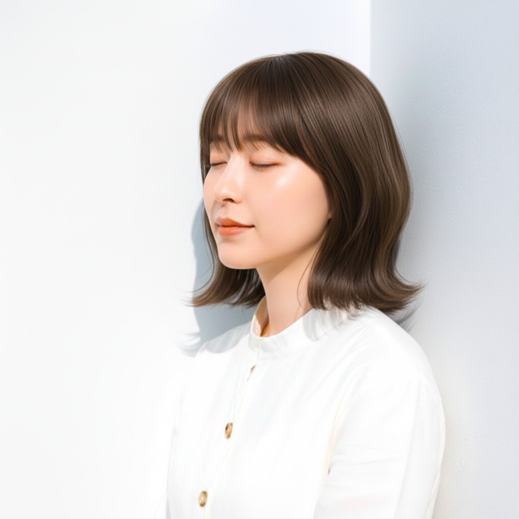 外ハネ_くびれボブ_ひし形ボブ