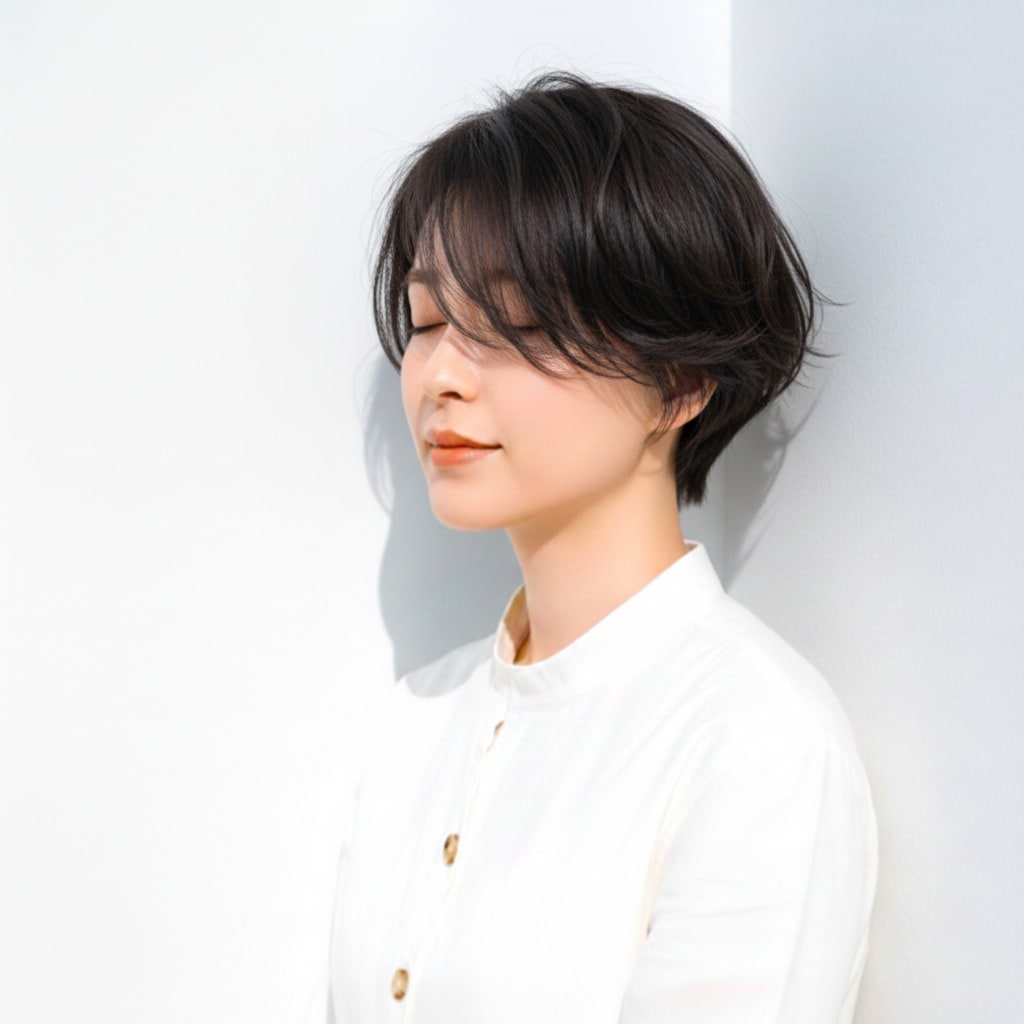 大人ハンサムショート