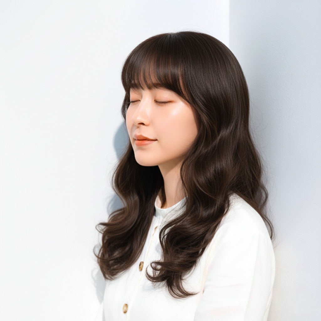 暗髪_似合わせロングレイヤーカット