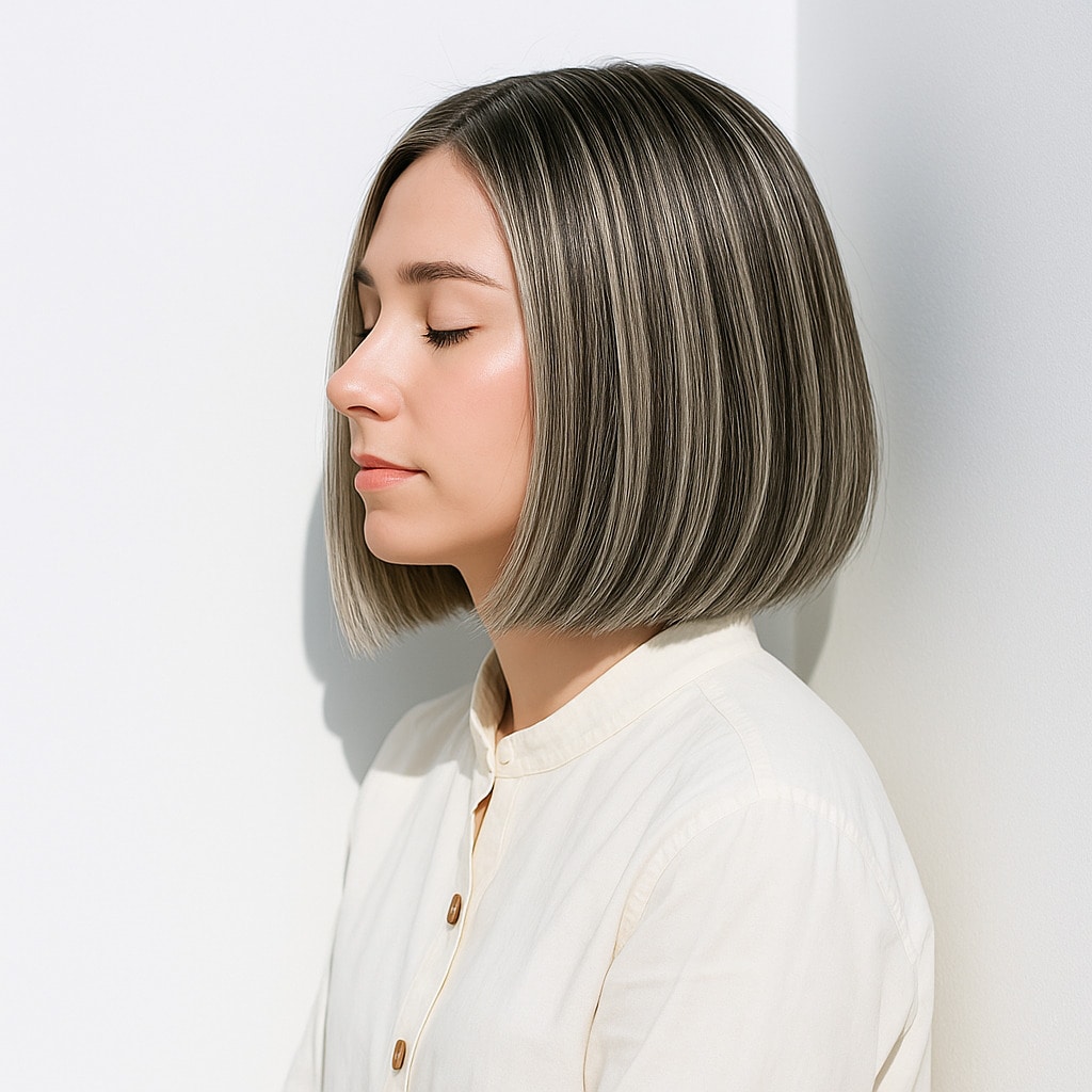 白髪が目立たないカラー7_白髪隠しバレイヤージュ