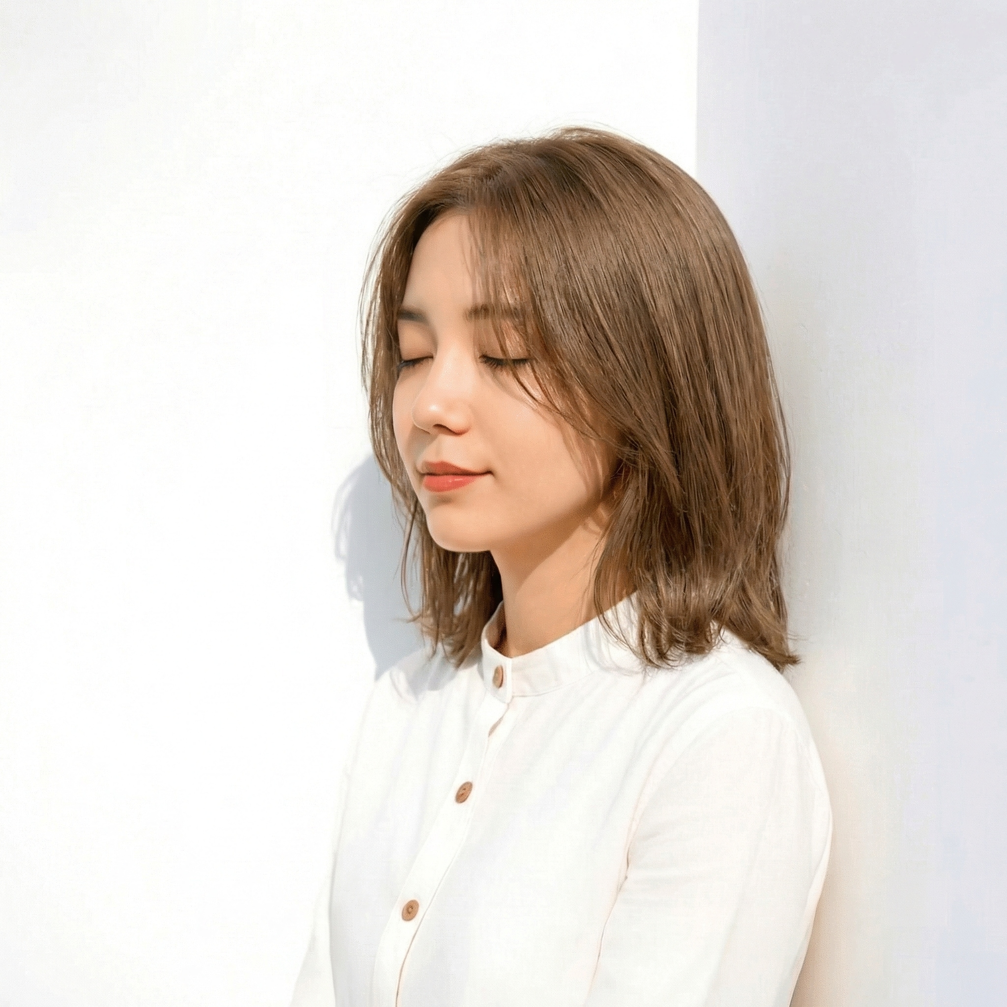 やわらかくなじませたい人におすすめのアッシュベージュ