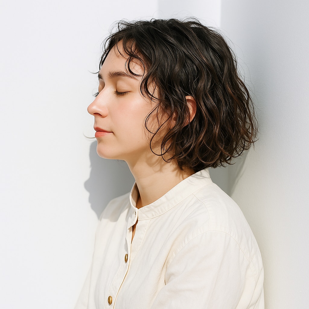 ブラウン系裾カラー3