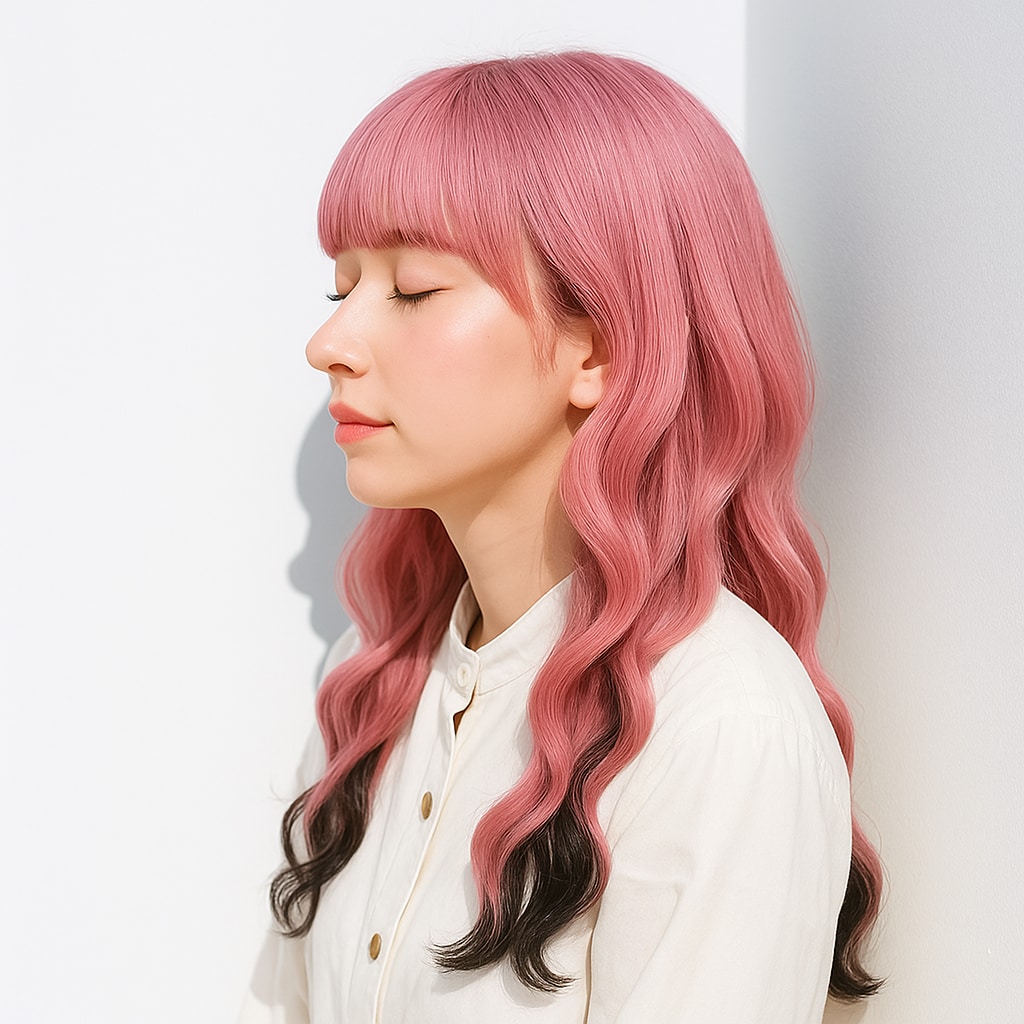 ブラック系裾カラー1