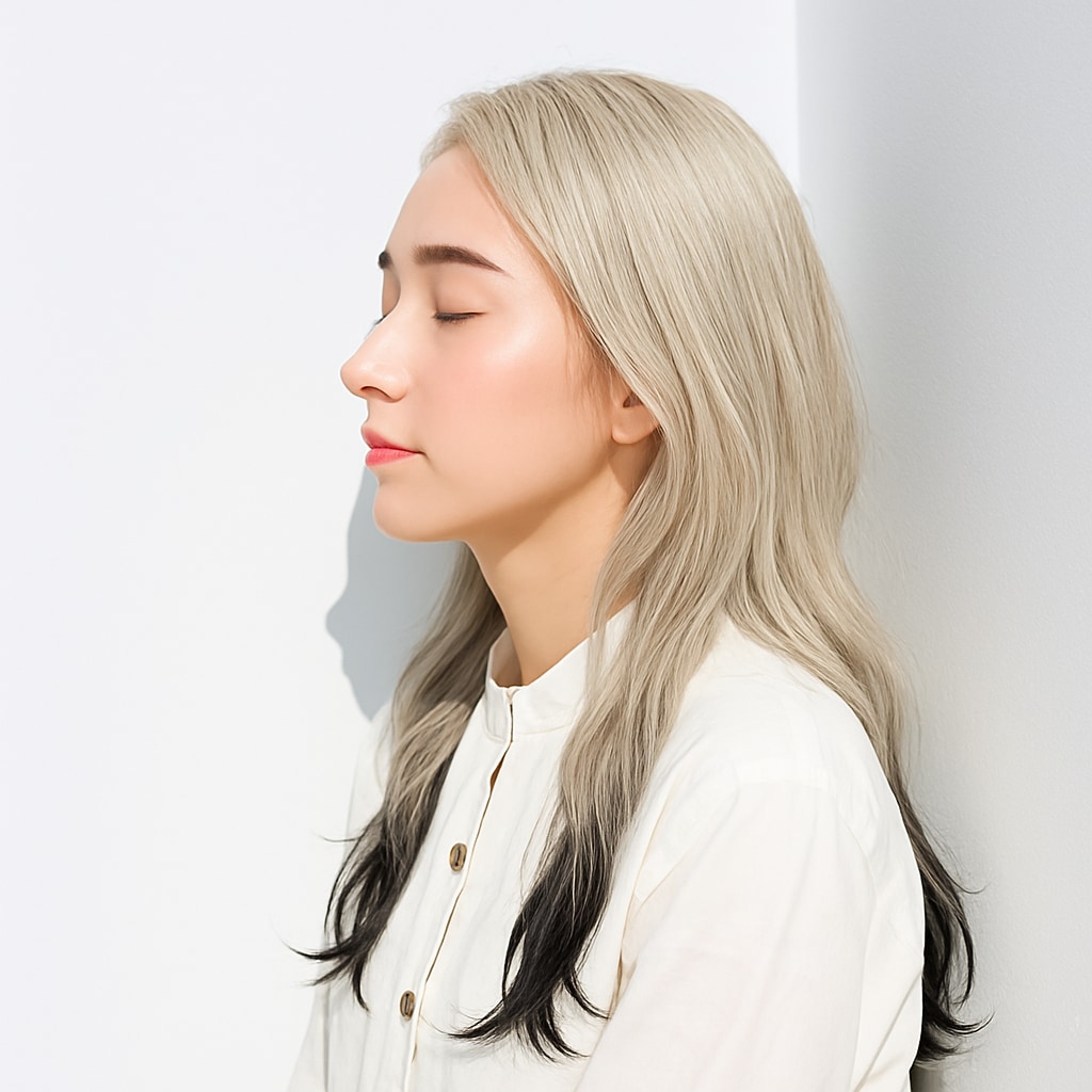 ブラック系裾カラー3