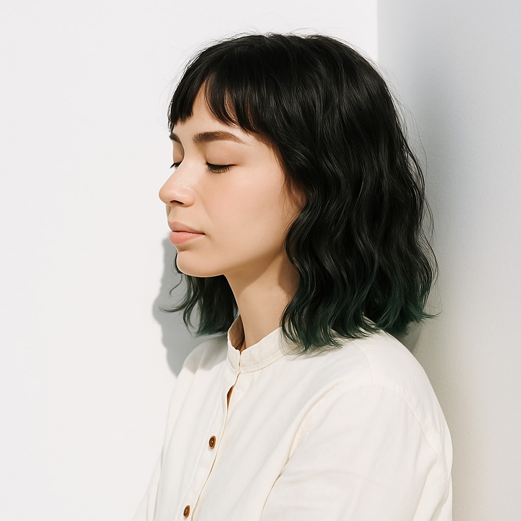 グリーン系裾カラー2