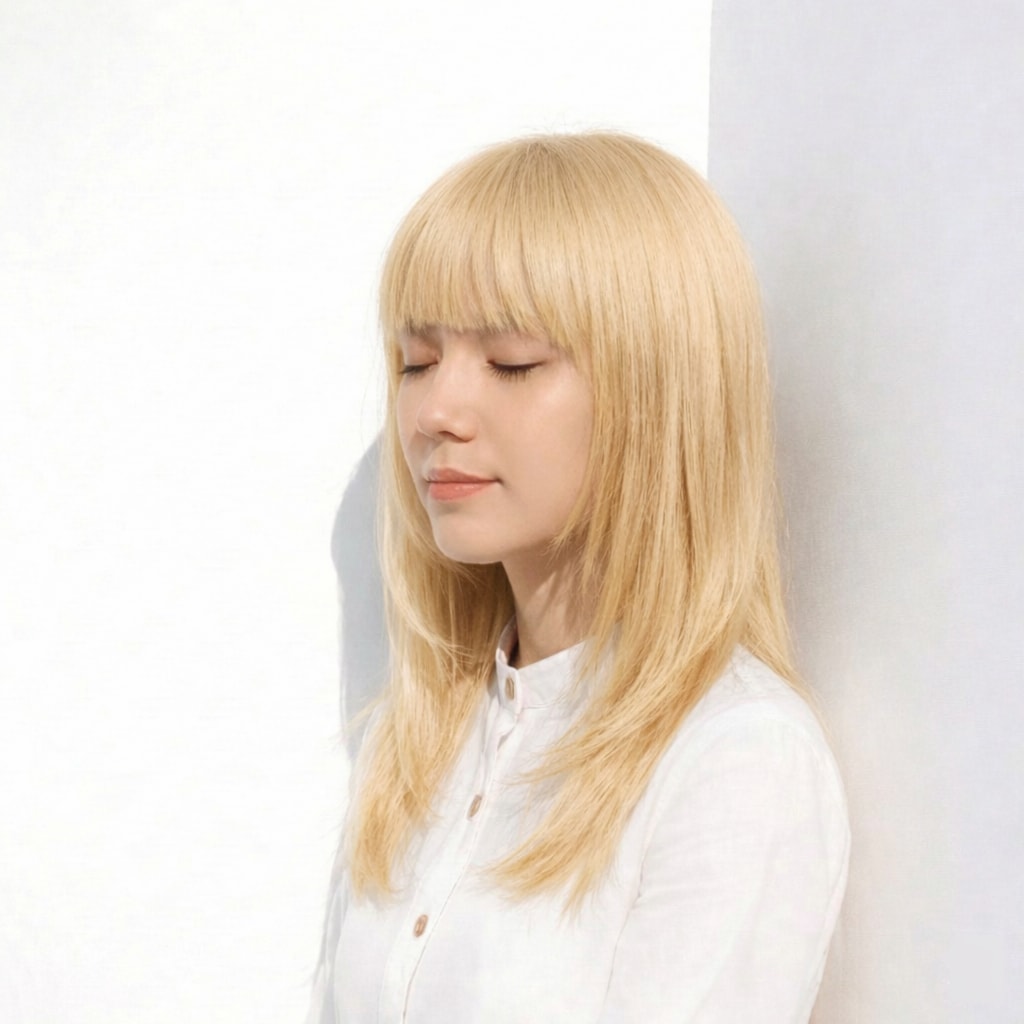 黒染めからブリーチ3回以上で出せる明るさ