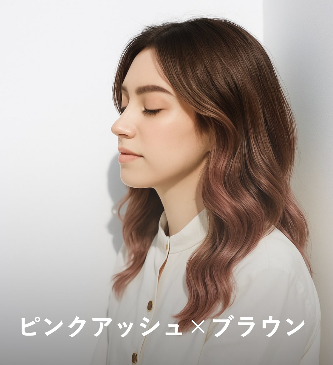 1. ピンクアッシュ×ブラウン：大人の甘さと落ち着きを演出する人気カラー