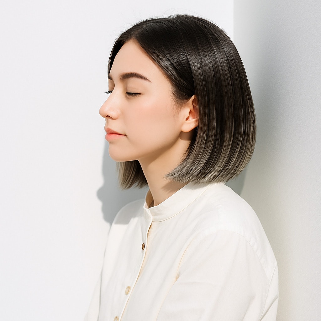 1. ホワイトベージュ×こなれ感：控えめでも洗練された印象に