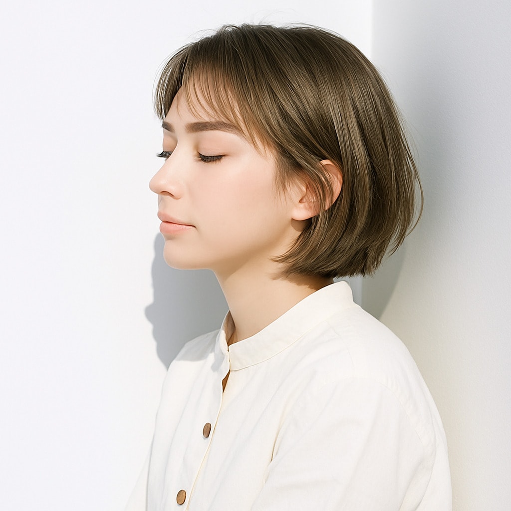 10. オリーブベージュ×垢抜け：肌トーンを明るく見せる柔らかさ