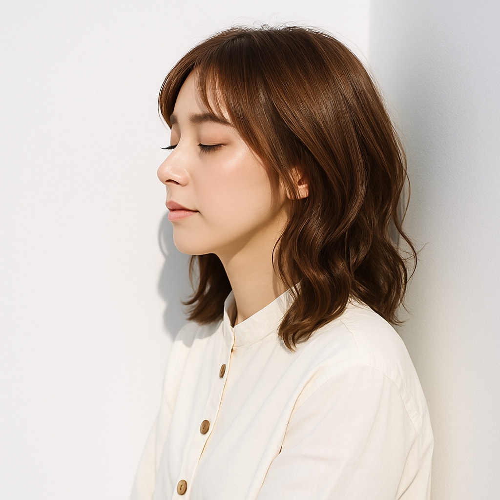 10. ショコラベージュ×暗め：まろやかで優しい色みが魅力