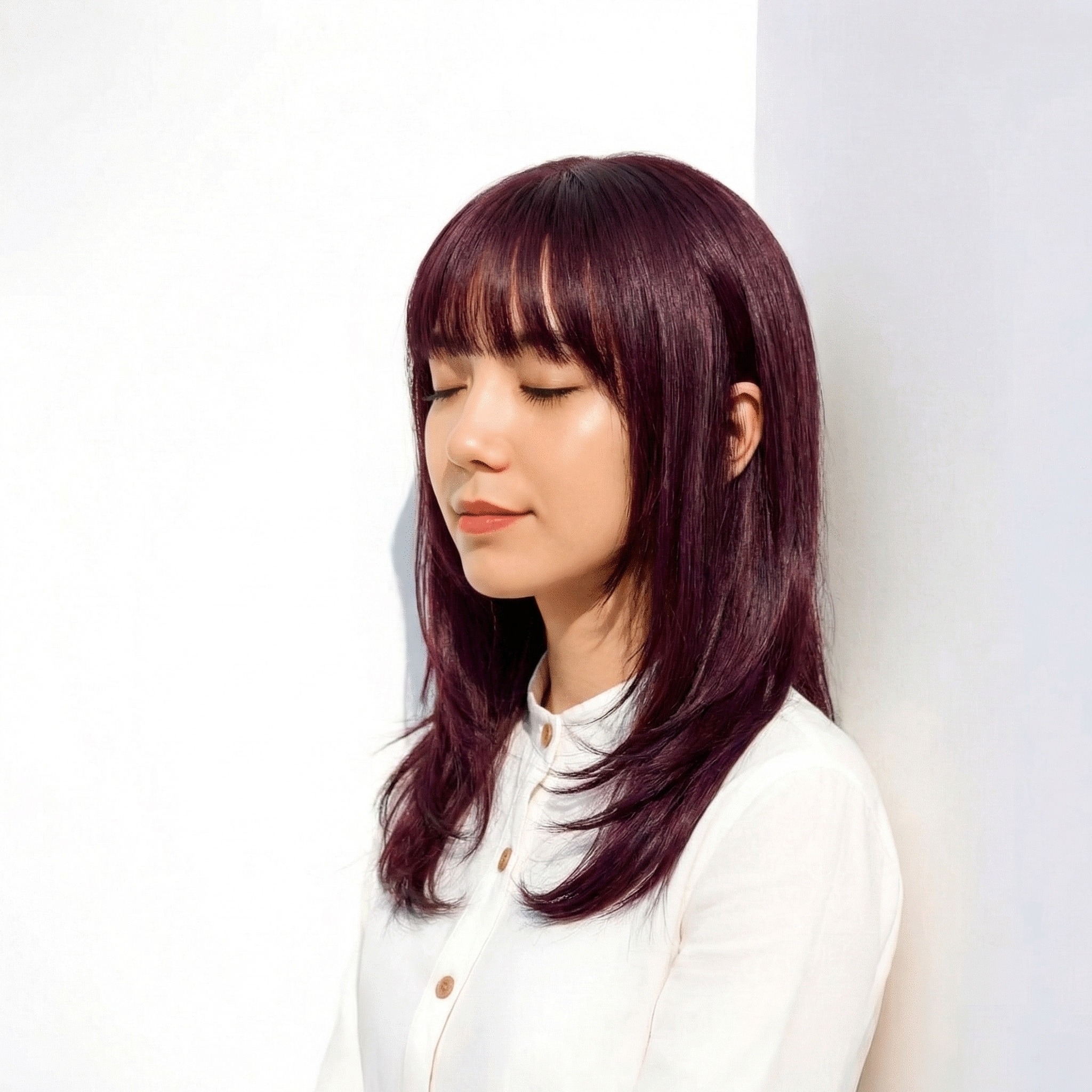  10._前髪あり_ピンクブラウン