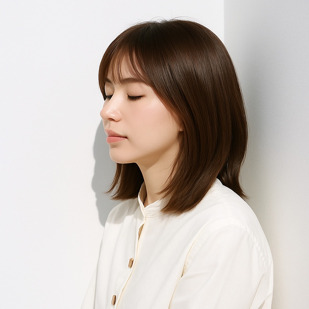 11. シフォンベージュ×暗め：ダークトーンで挑戦しやすいカラー