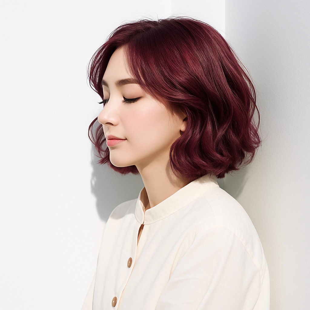 11. ピンクパープル×上品：柔らかな色みで品よく演出