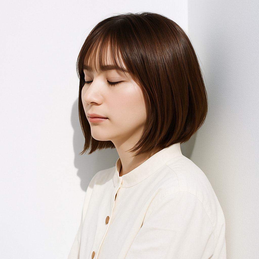 13. ショコラベージュ×ナチュラル：大人の魅力を引き立てる艶やかさ