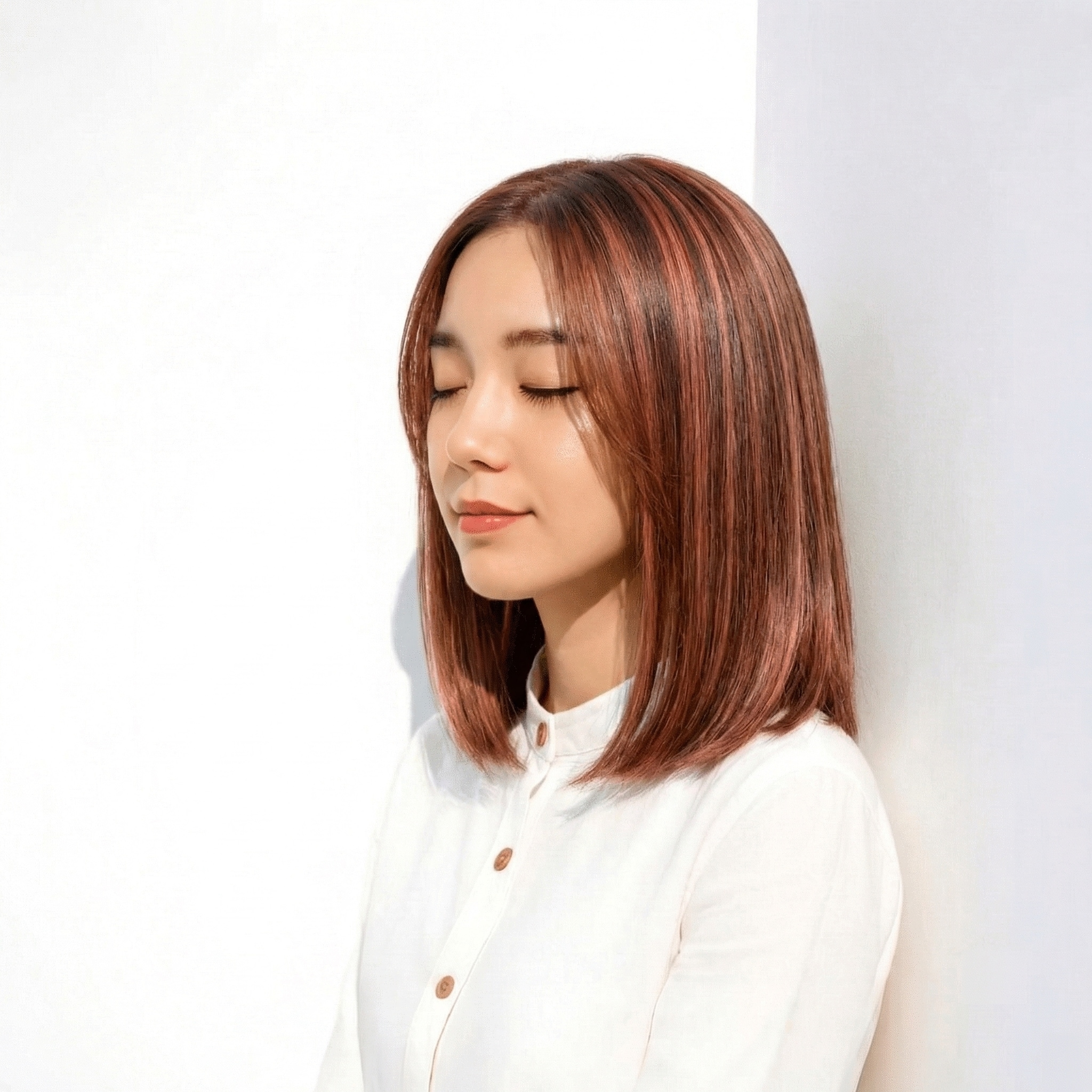 サーモンピンクってどんな髪色？おしゃれなヘアスタイル一覧を大公開