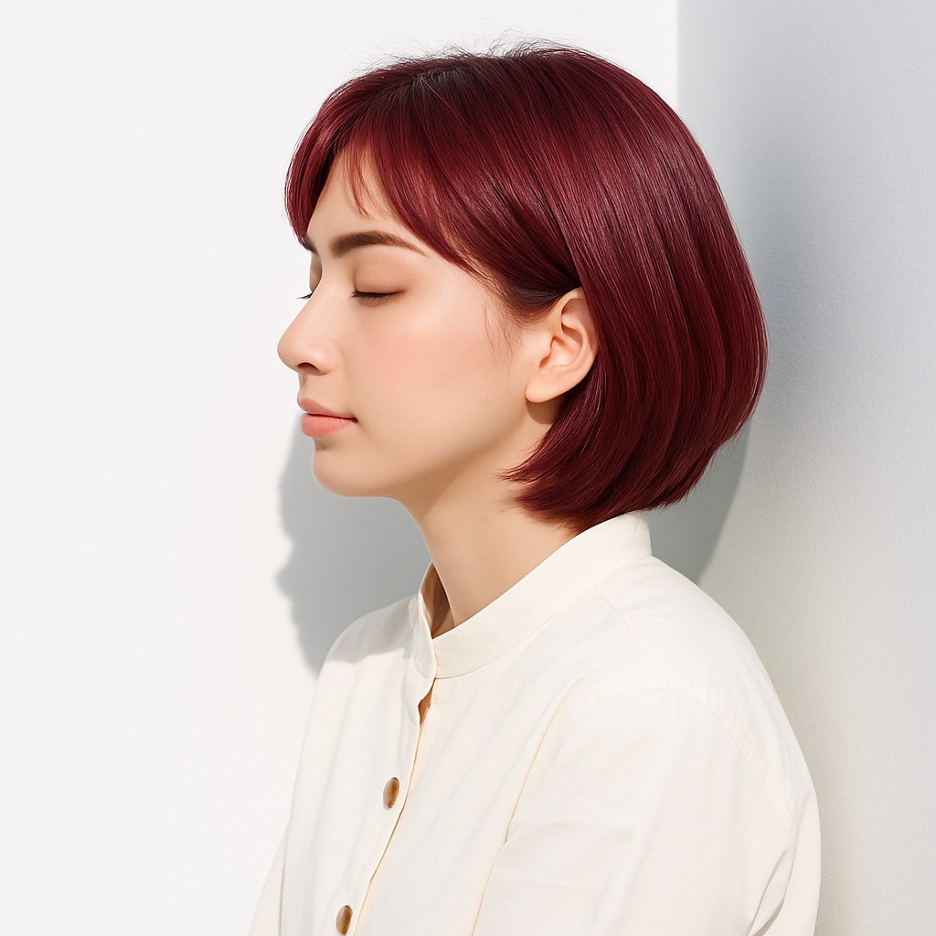 16. カシスピンク×立体感：やわらかな丸みで個性を引き出す