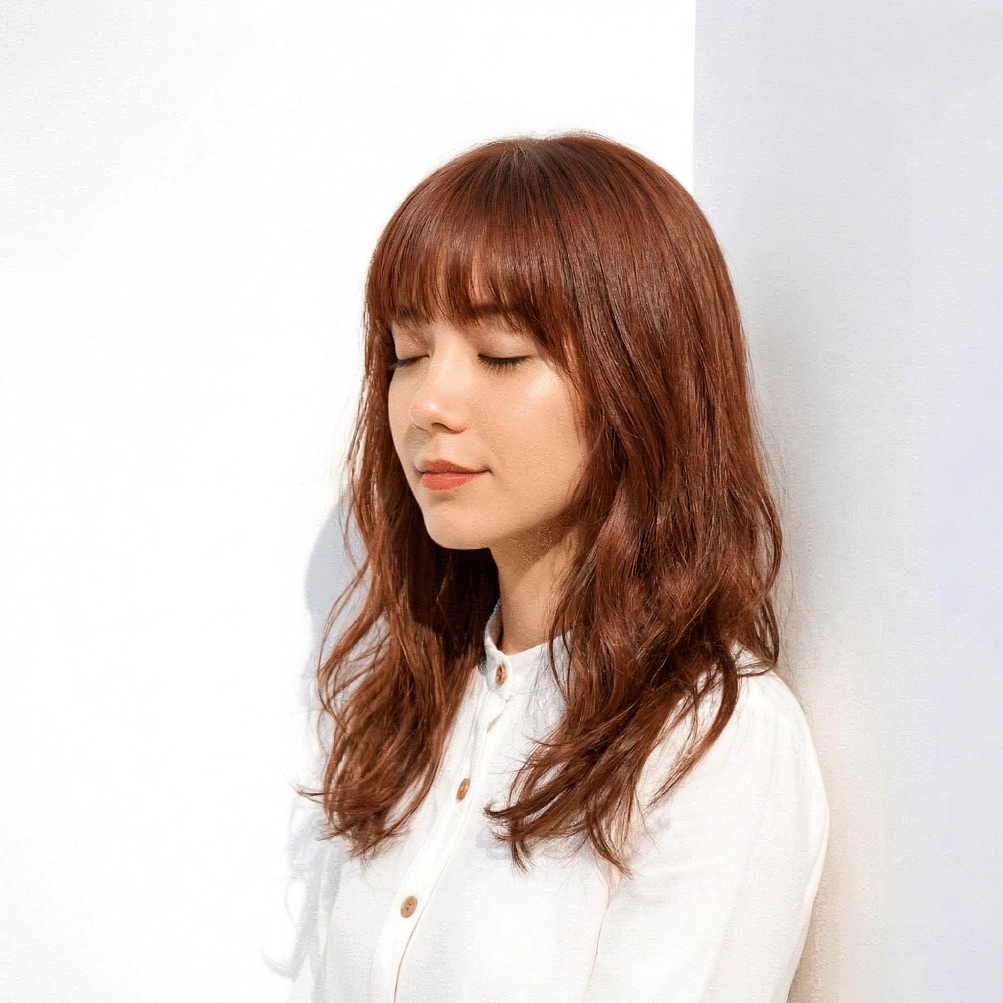 サーモンピンクってどんな髪色？おしゃれなヘアスタイル一覧を大公開