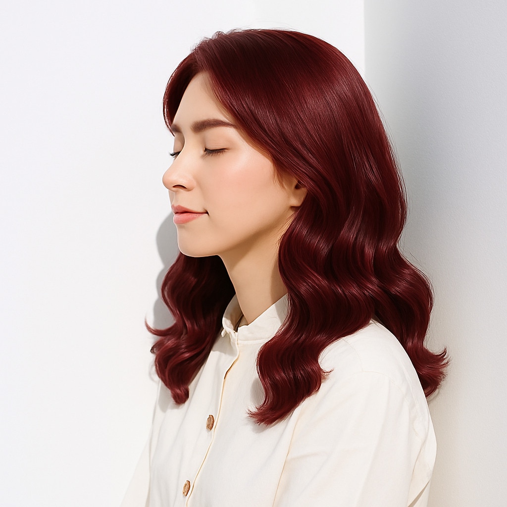 19. カシスピンク×大人かわいい：深みのある色みで上品さを演出