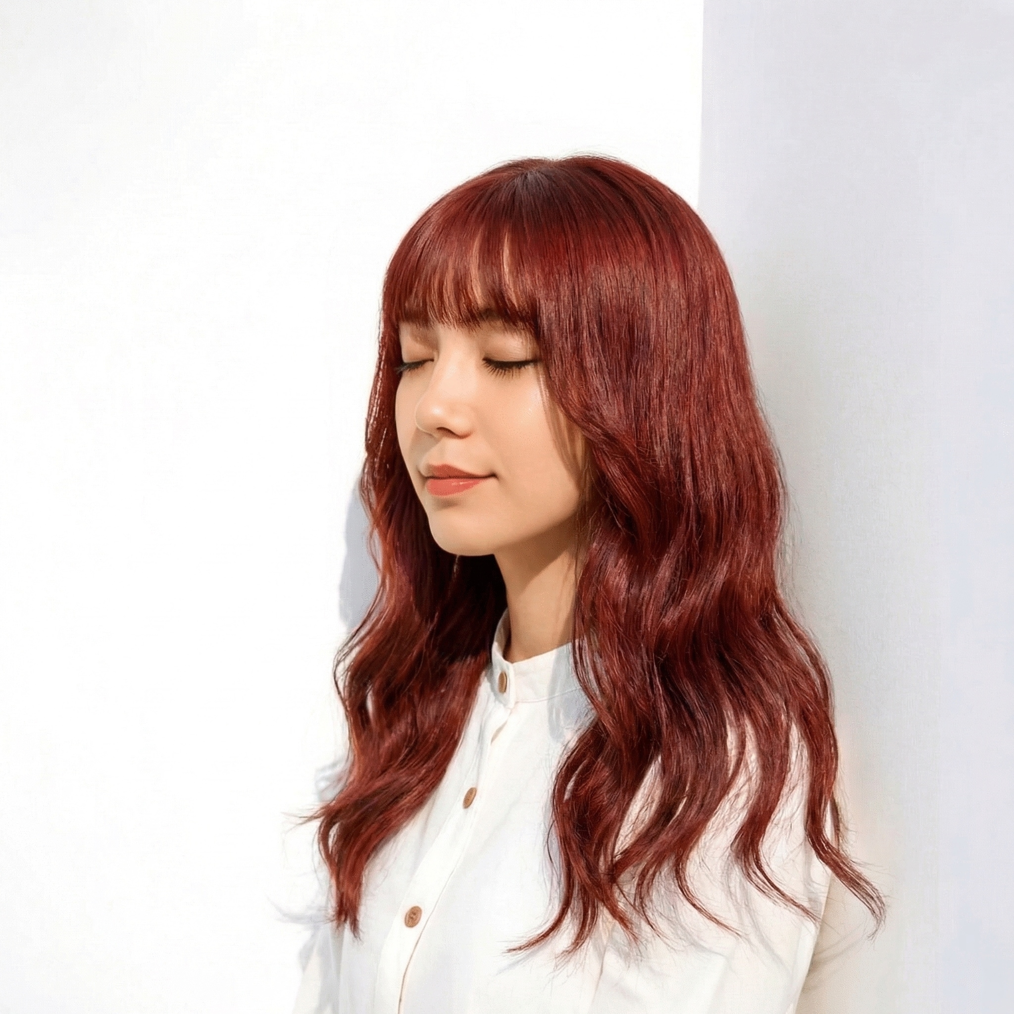 19._暗めロング_上品ピンクベージュ