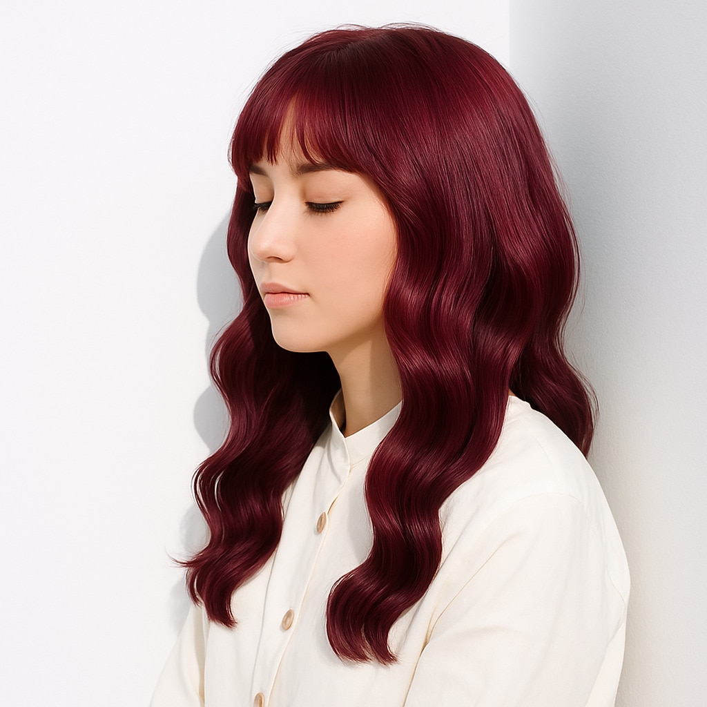 2. ピンクレッド×エレガント：大人の華やかさをそっと添えたカラー