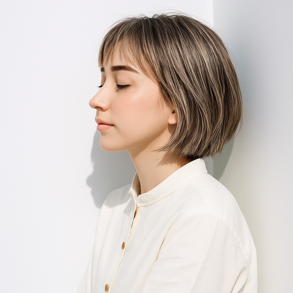 2. ブラウンベージュ×明るめ：透明感と立体感で魅せる上品カラー