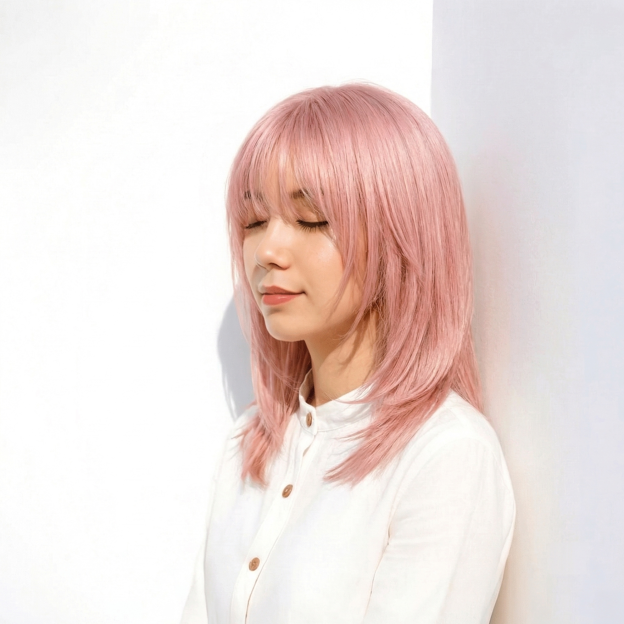 2._ブリーチあり_透明感スモーキーピンク