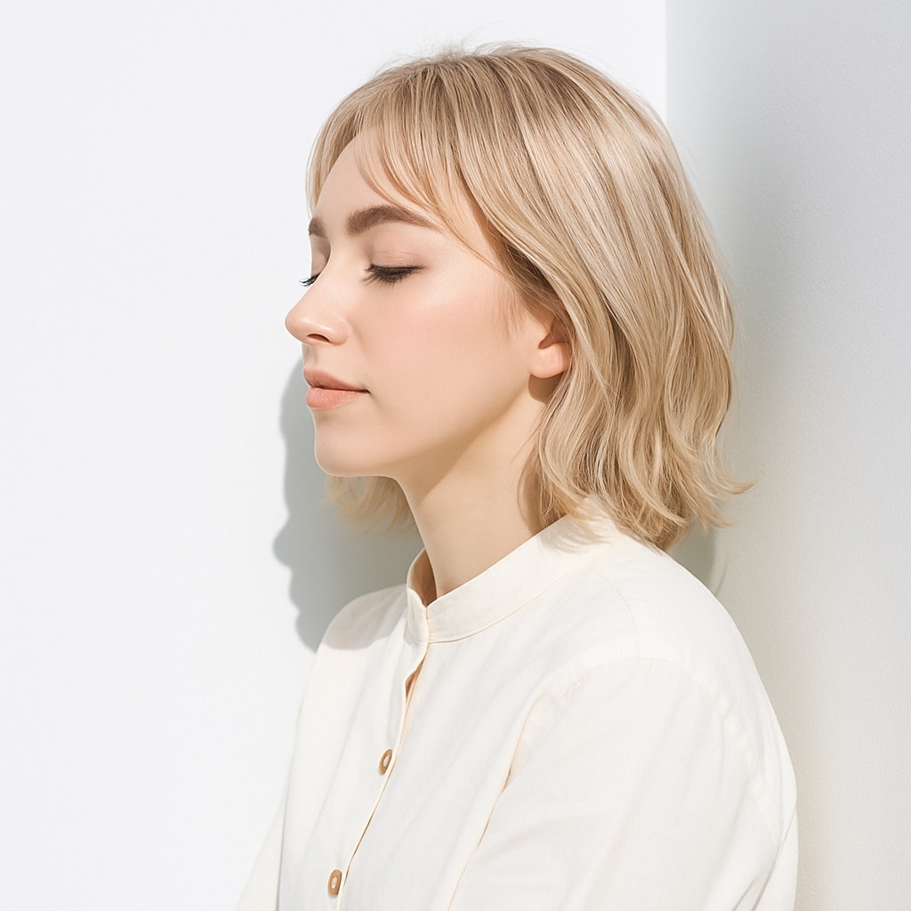 20. プラチナブロンド×ブロンズ：プラチナやゴールドブロンズがミックスした唯一無二のカラー