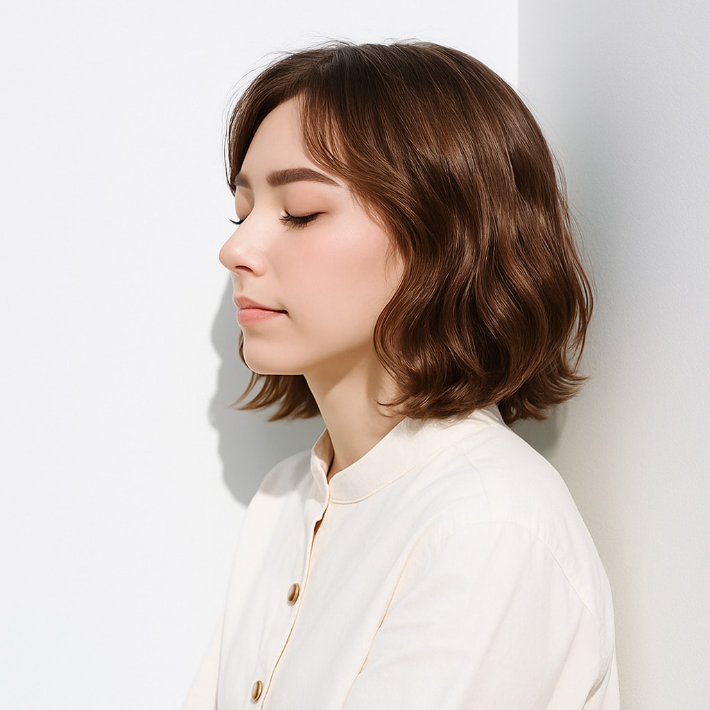 21. モカベージュ×フェミニン：肌なじみ良く、女性らしさを引き出す