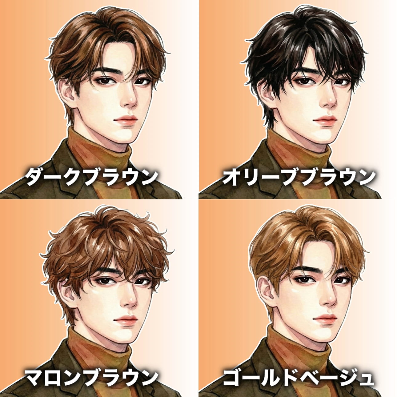 3. イエベ秋に似合う髪色一覧