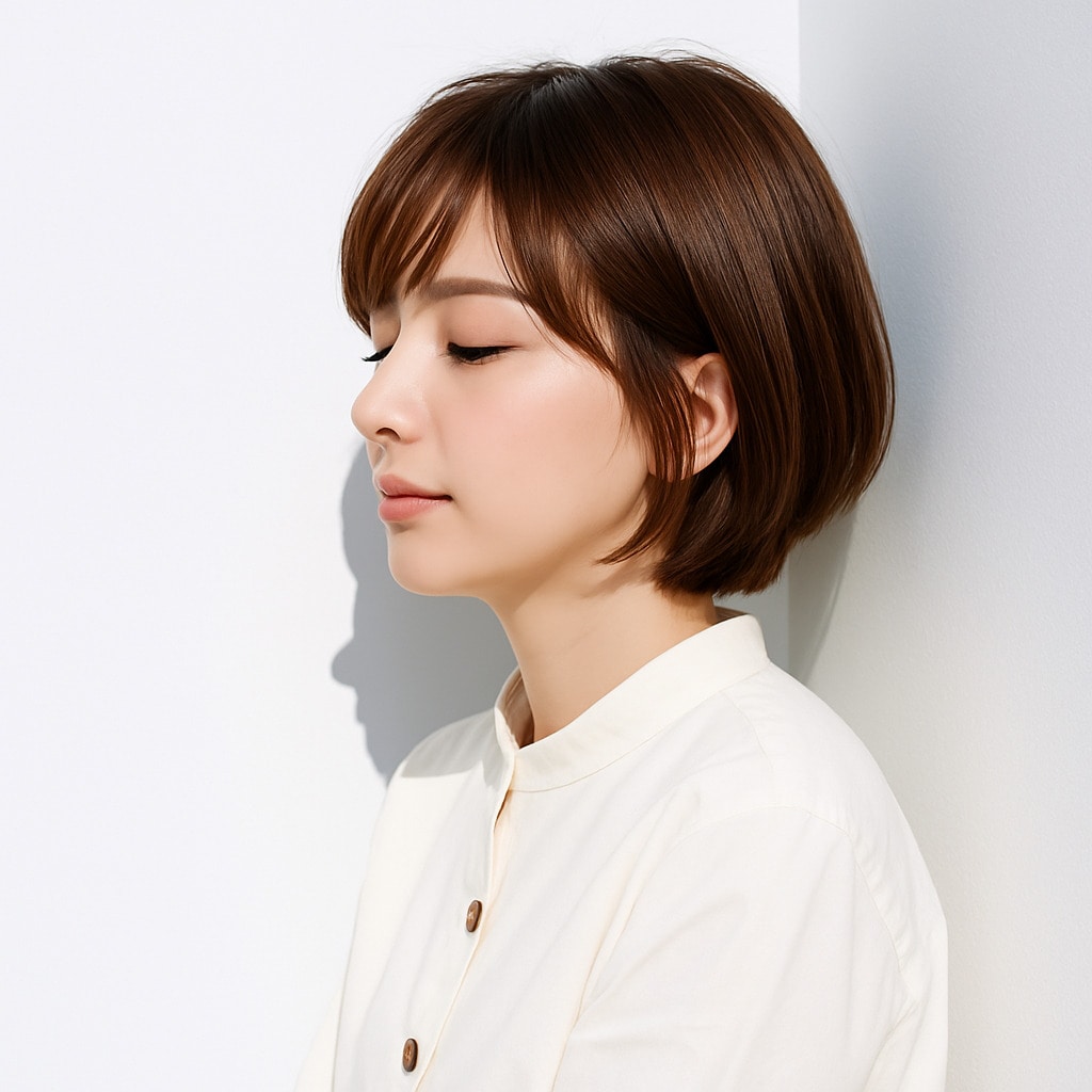 3. ショコラベージュ×ダークトーン：大人かわいい印象が魅力のヘアカラー