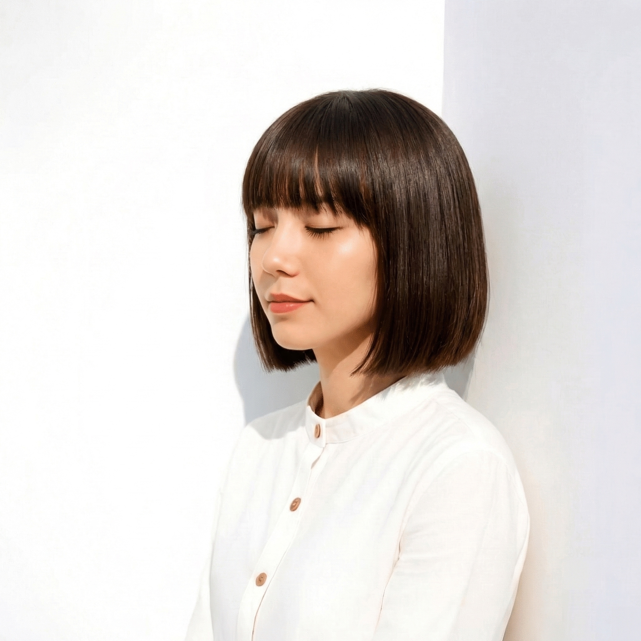 3._切りっぱなしボブ_アッシュブラウン
