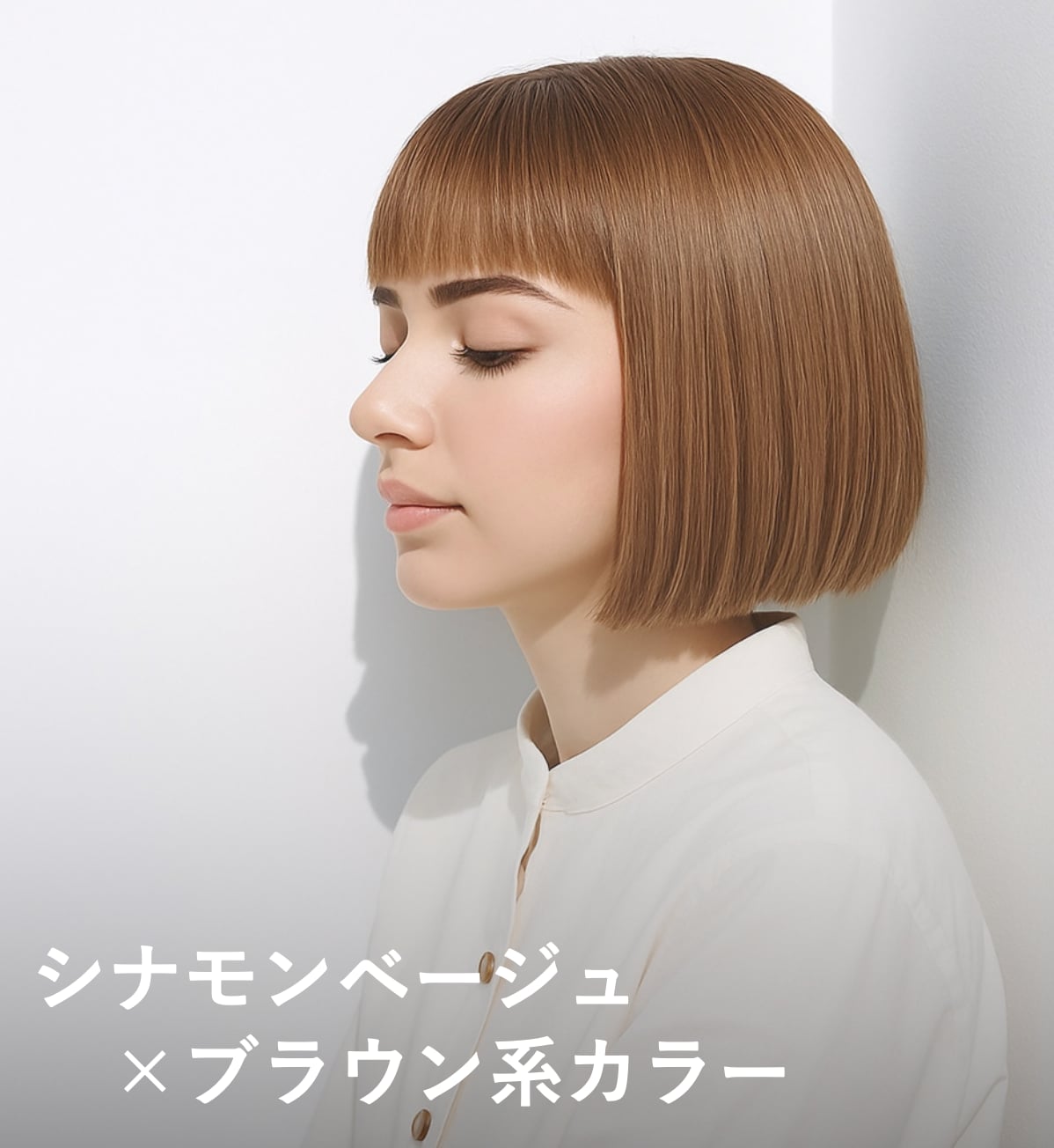 4. シナモンベージュ×ブラウン系