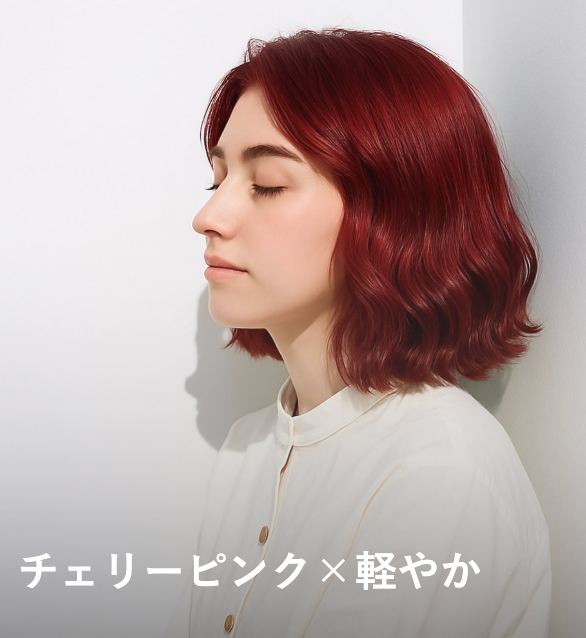 4. チェリーピンク×軽やか