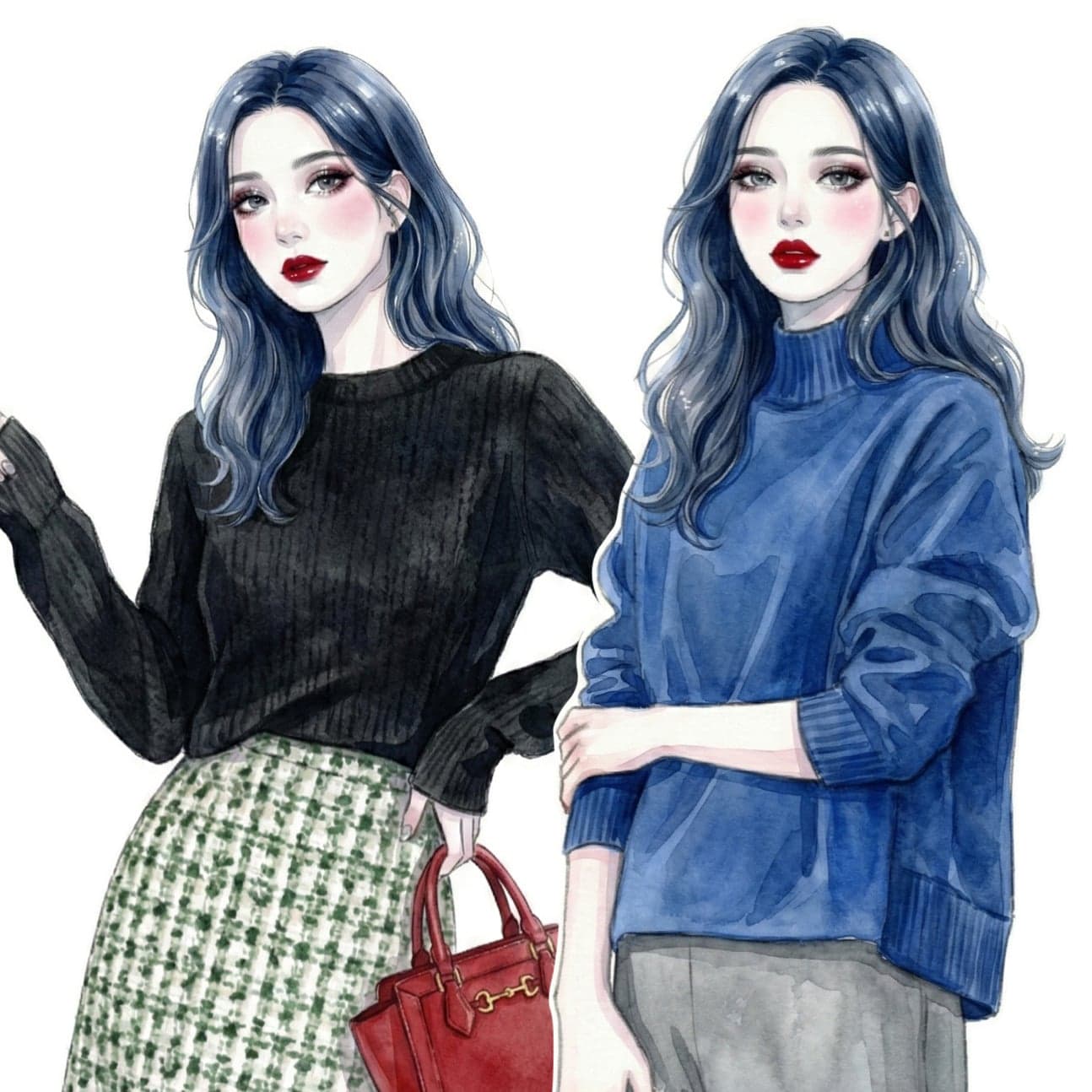 ブルベ冬さんのイラスト