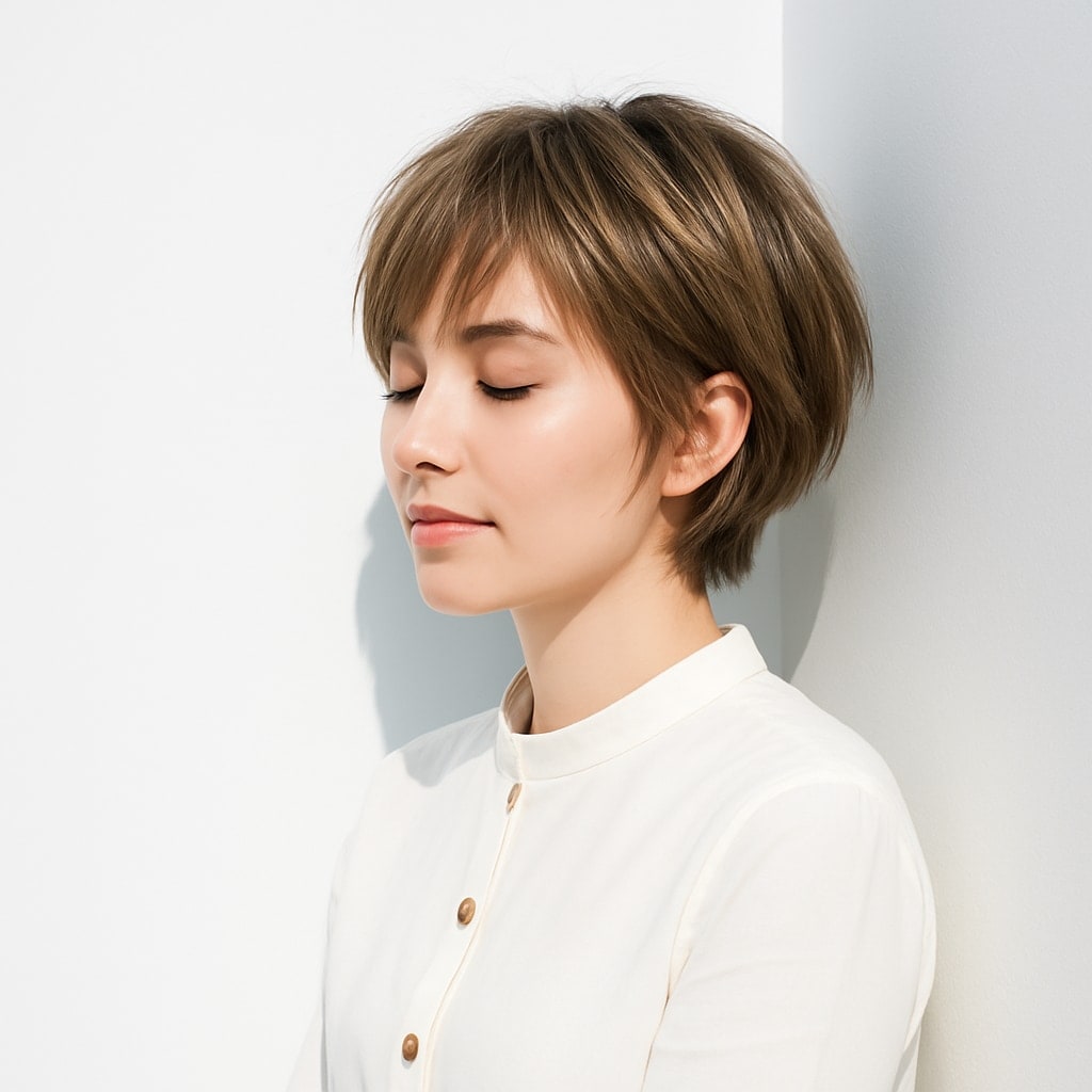 派手すぎず暗すぎない上品に見える明るさの色：ミルクティー