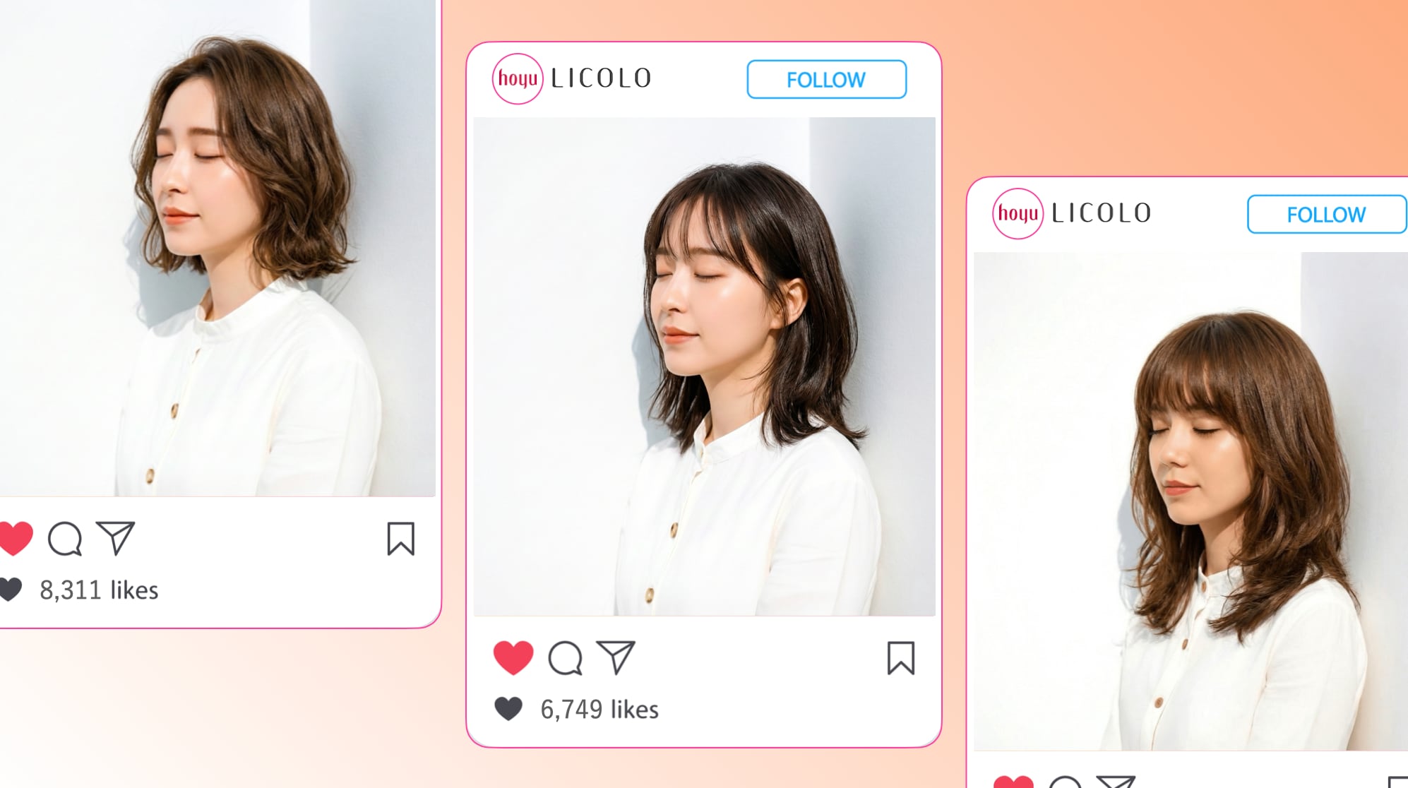 40代に似合う前髪40選。顔型別のおすすめヘアスタイルを紹介!