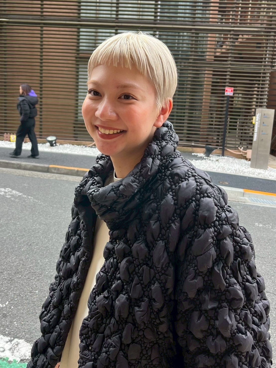 明るめミルクティーベージュ　ショート