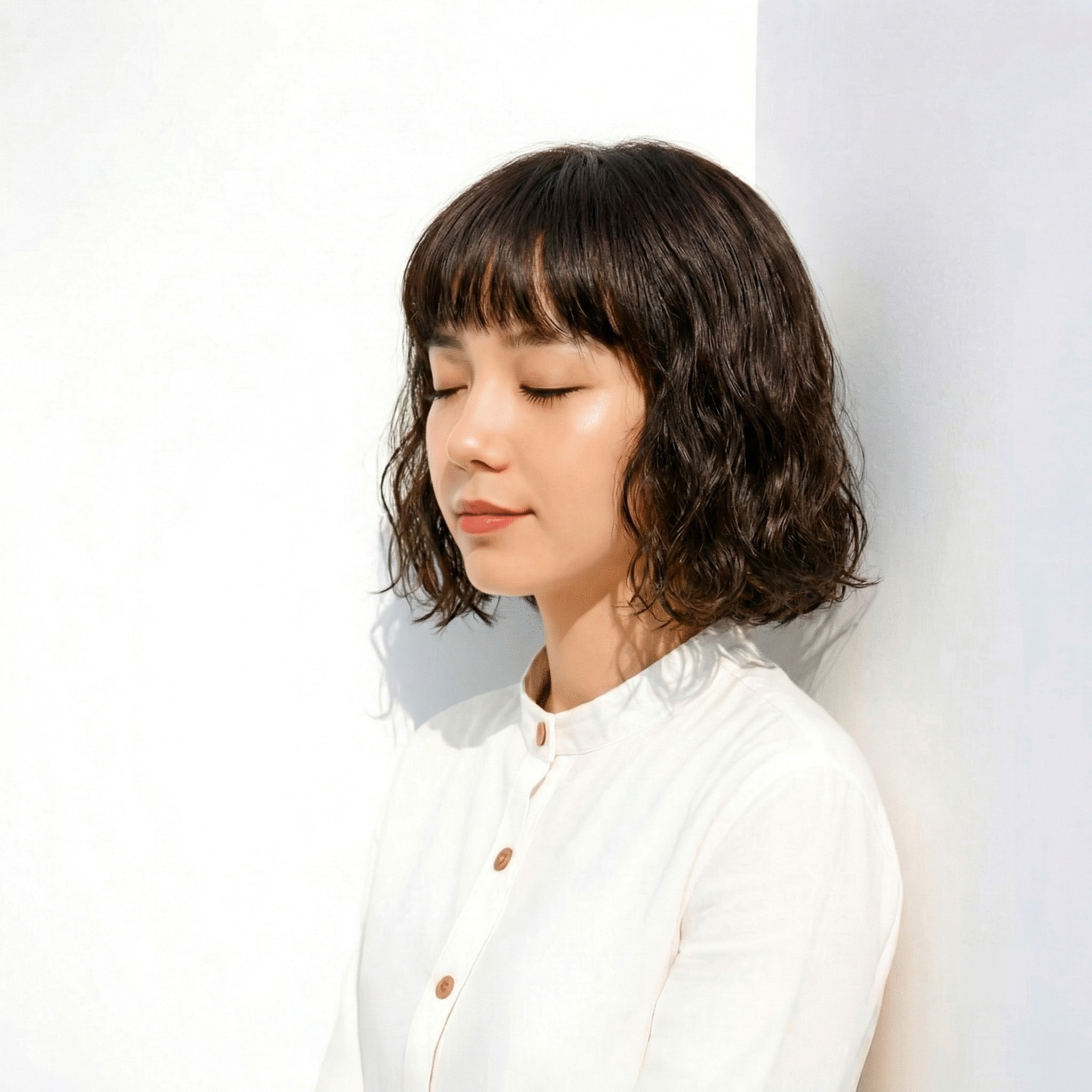 8. ラベンダーアッシュ×柔らかさ：派手にならない優しい色合い