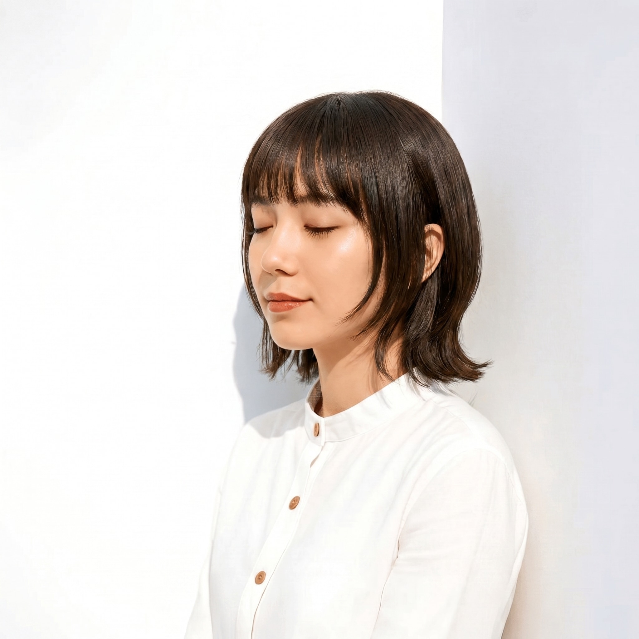 5. オリーブブラウン×ナチュラル: 落ち着いた色みで柔らかい印象に