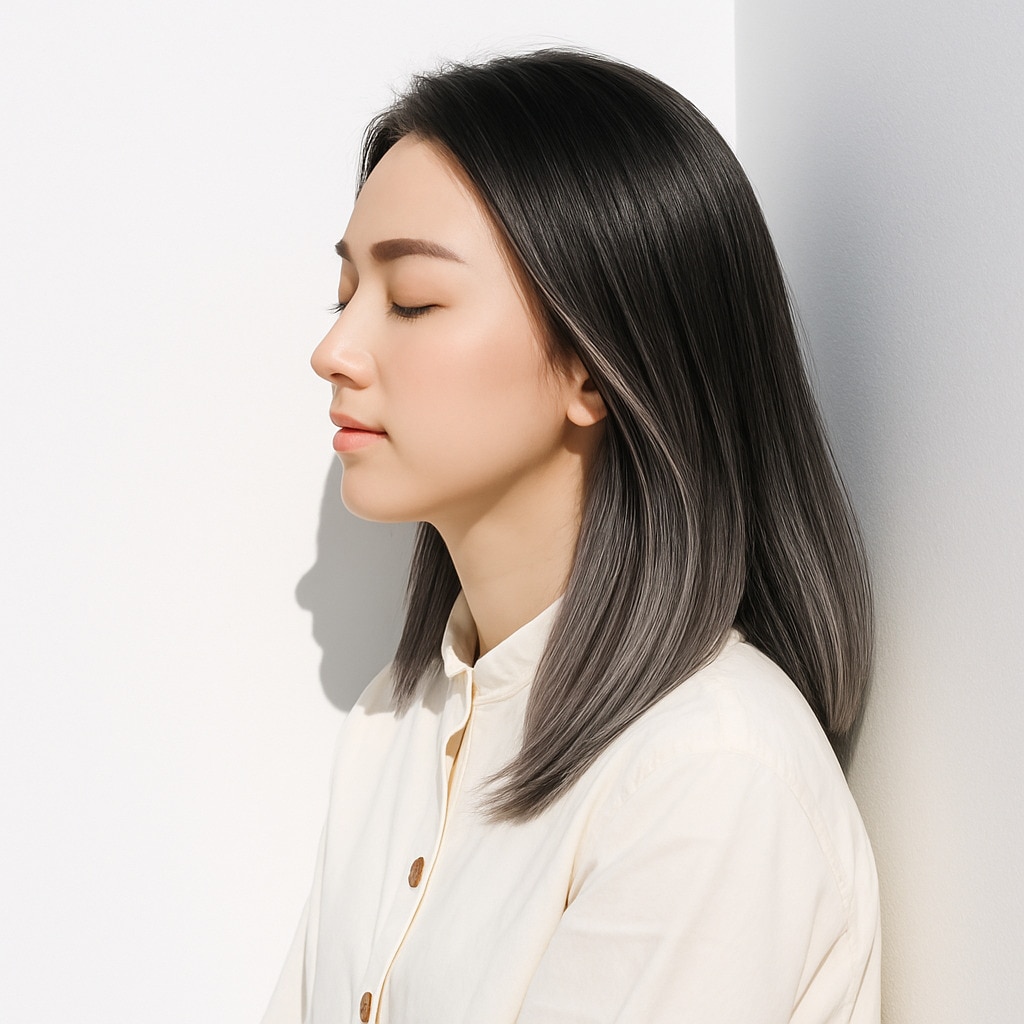 5. ホワイトベージュ×抜け感：こなれた印象で大人の魅力を引き出す