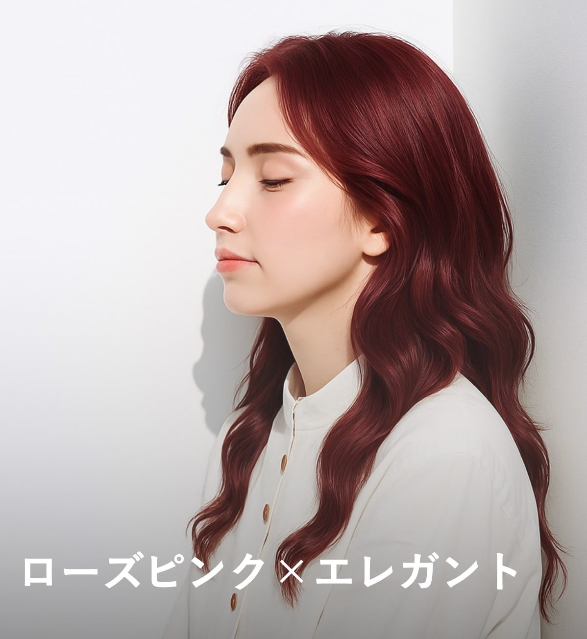 5. ローズピンク×エレガント