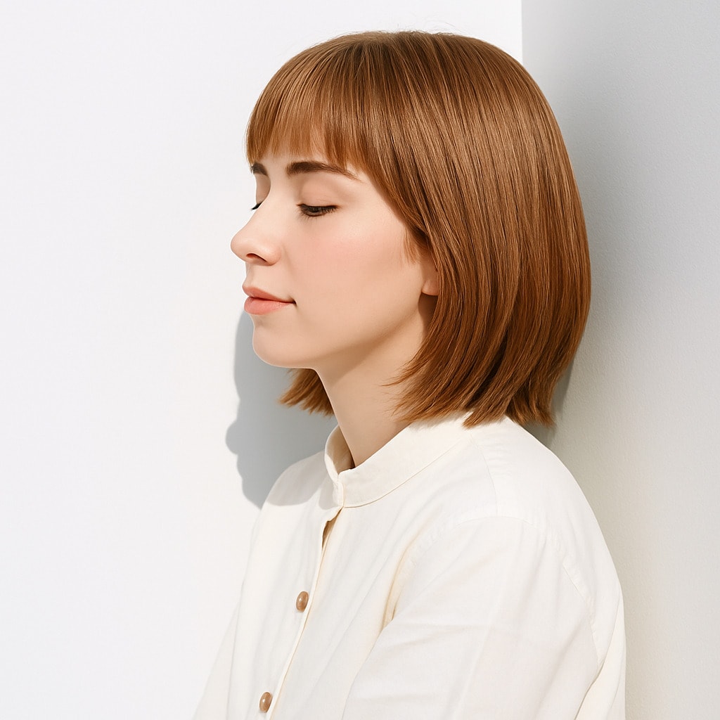 6. ショコラベージュ×オレンジ系：品よくまとまるミルキーな色合い