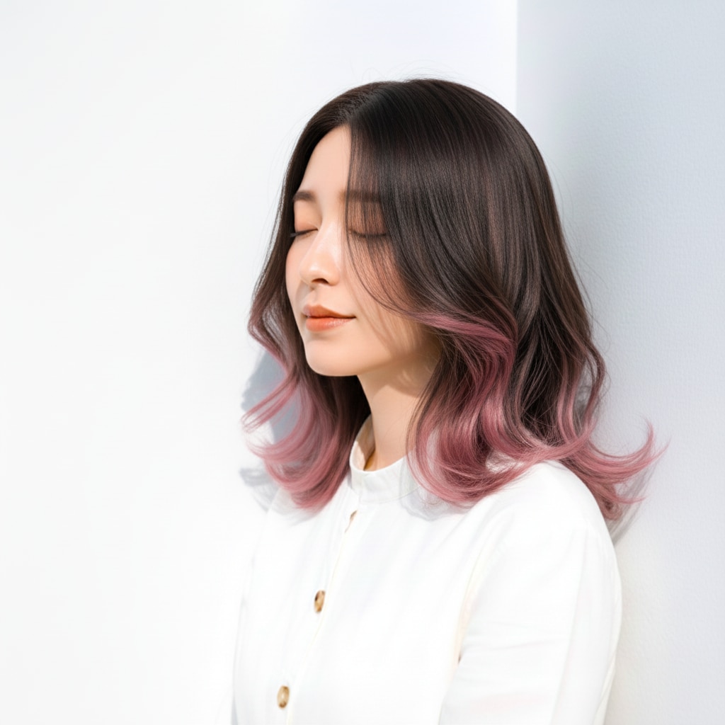 あえて毛先だけ染めるおしゃれなエンドカラー_0002