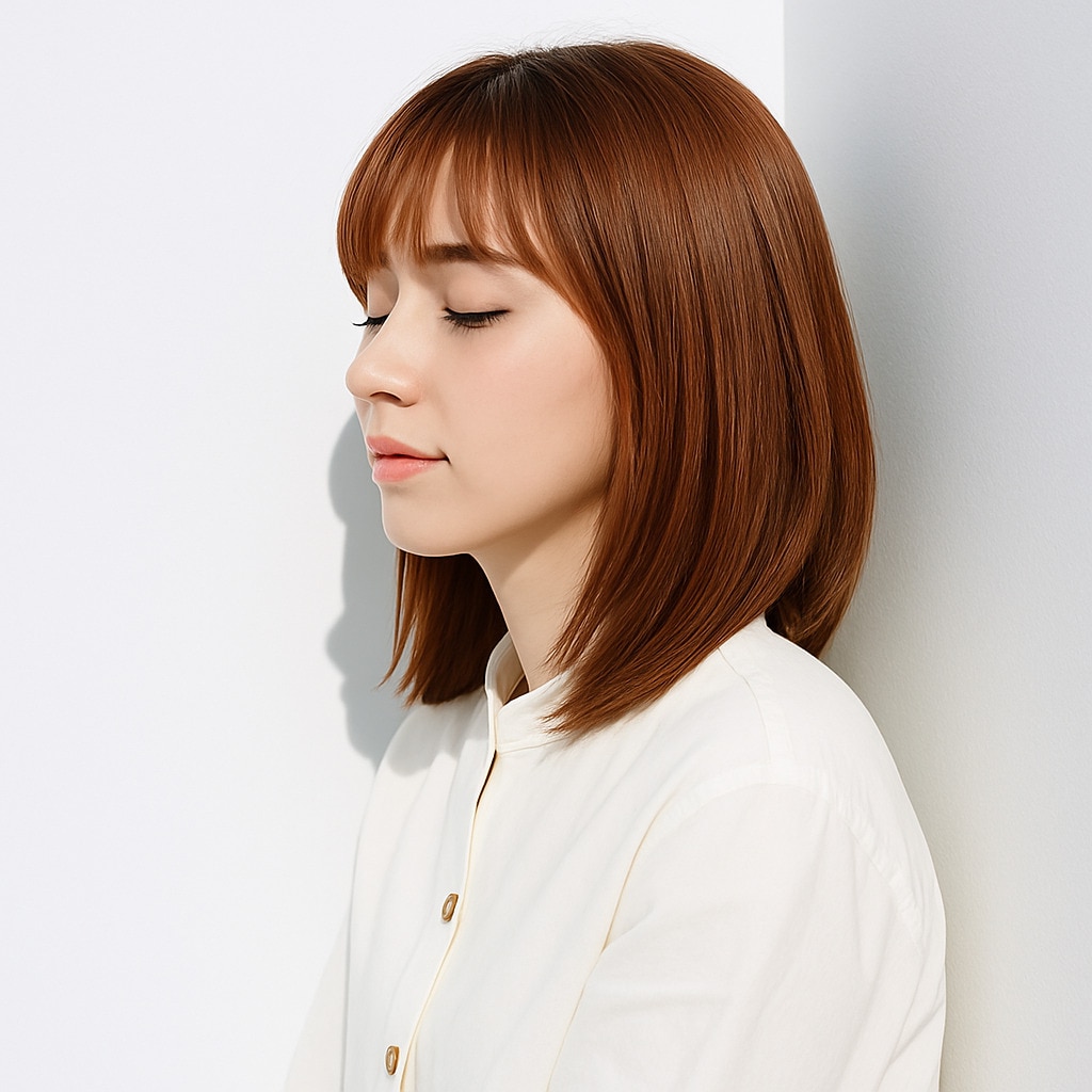 7. オレンジベージュ×柔らかさ：ふんわりとした愛らしさを演出